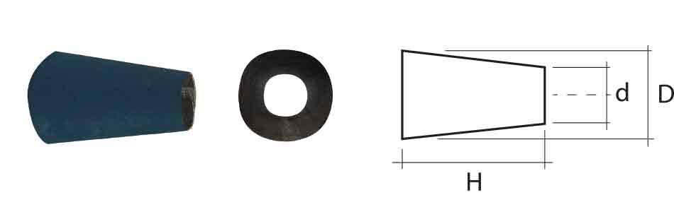 Disco conico abrasivo Siamet 2820